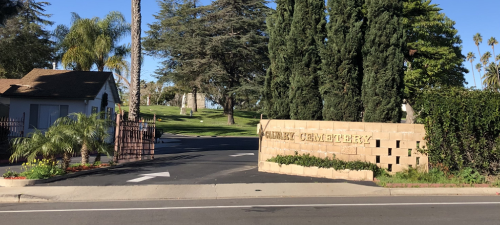 Calvary Cemetery and Interments